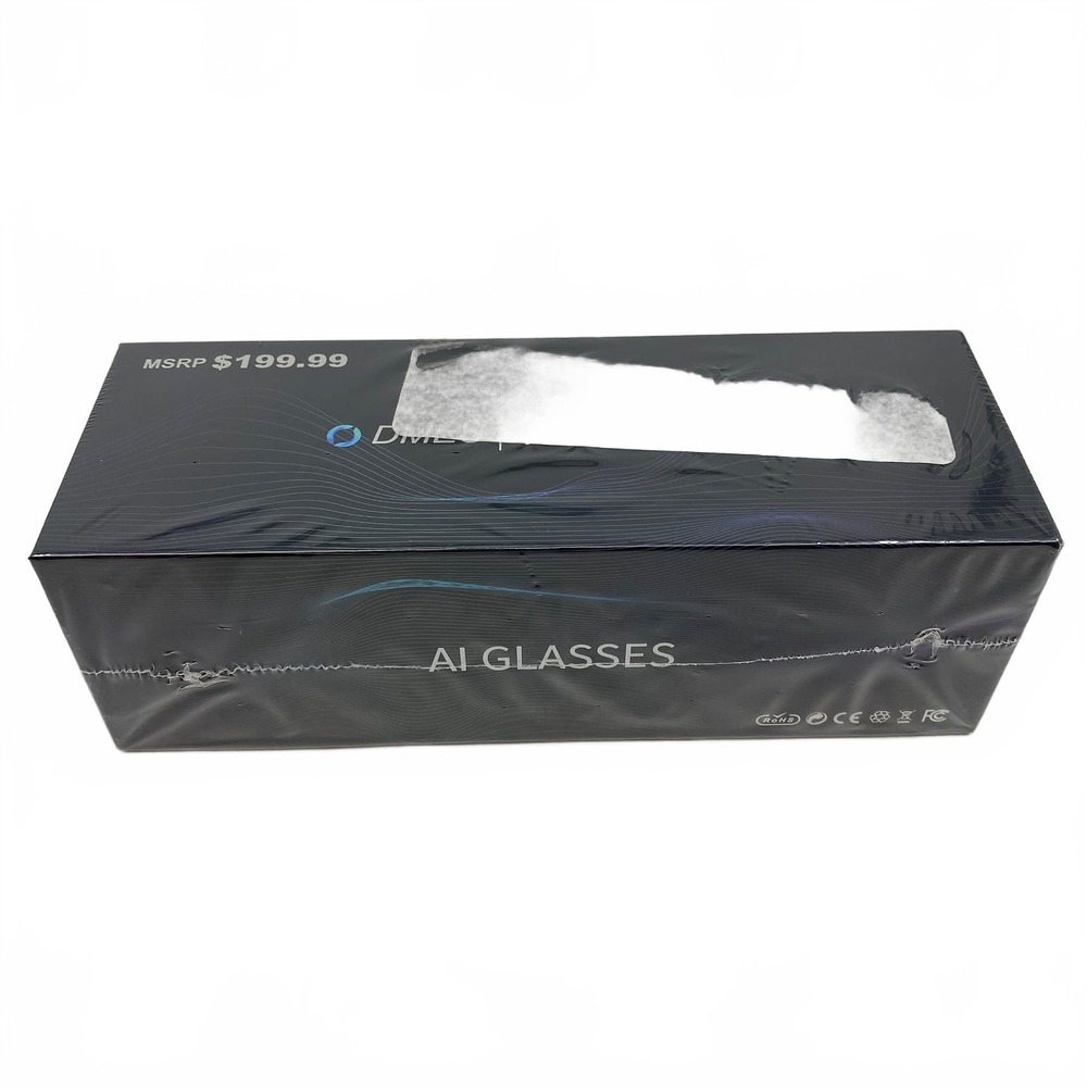 DMES White AI Smart Glasses